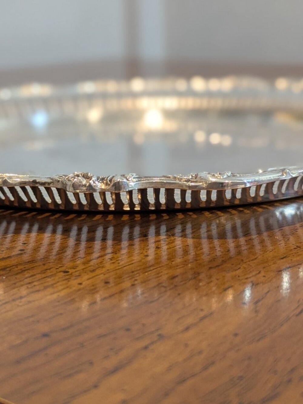 Wilcox American silver company American Rose 7371B Platter - Picture 13 of 13